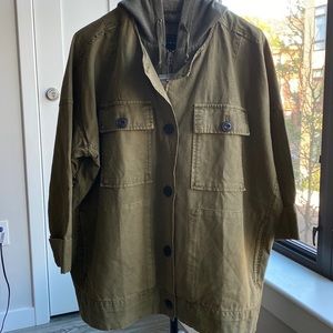 Lucky Brand Hooded Utility Jacket